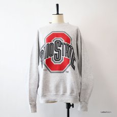 画像4: 〜90's Tultex PRINT CREW NECK SWEAT "OHIO STATE" (4)