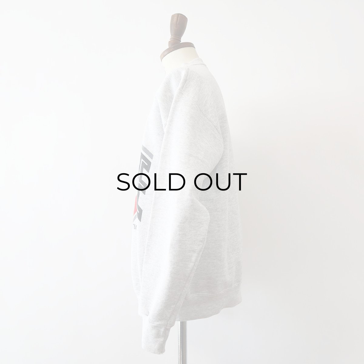 画像2: 〜90's Tultex PRINT CREW NECK SWEAT "OHIO STATE" (2)