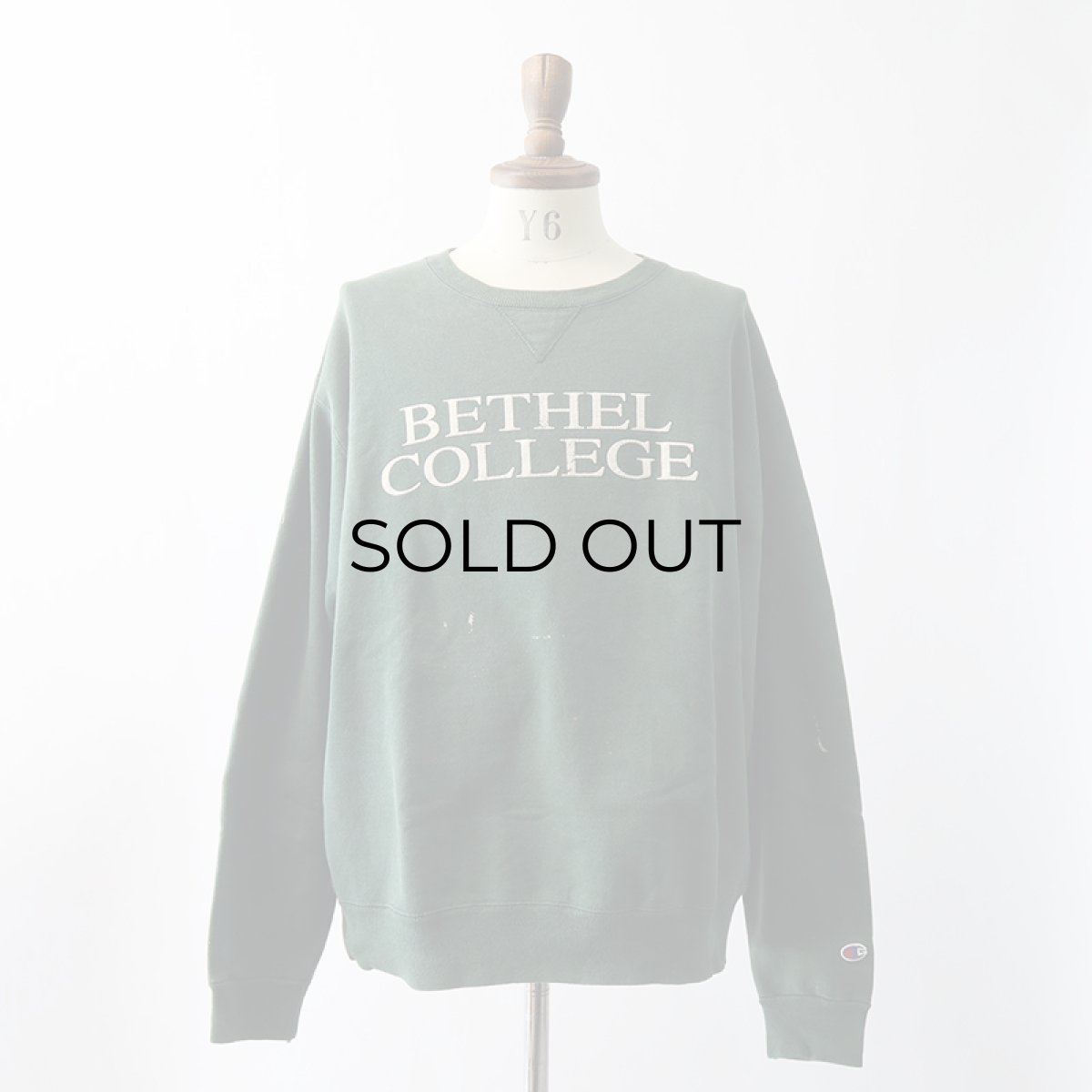 画像14: 90's Champion PRINT CREW NECK SWEAT "BETHEL COLLEGE" "MADE IN USA" (14)