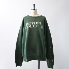 画像17: 90's Champion PRINT CREW NECK SWEAT "BETHEL COLLEGE" "MADE IN USA" (17)