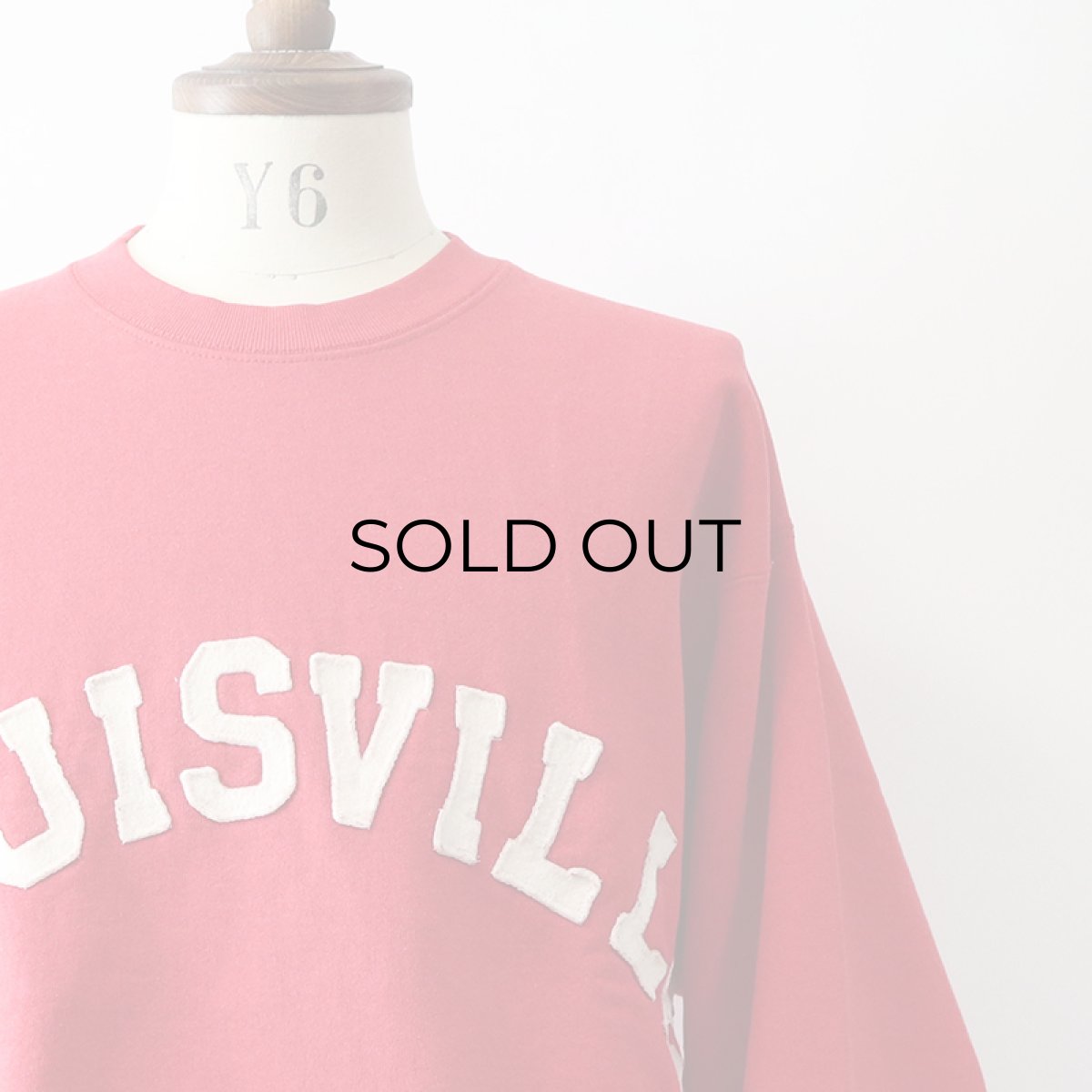 画像5: 〜90's FRUIT OF THE LOOM LETTERED CREW NECK SWEAT "LOUISVILLE" "MADE IN USA" (5)