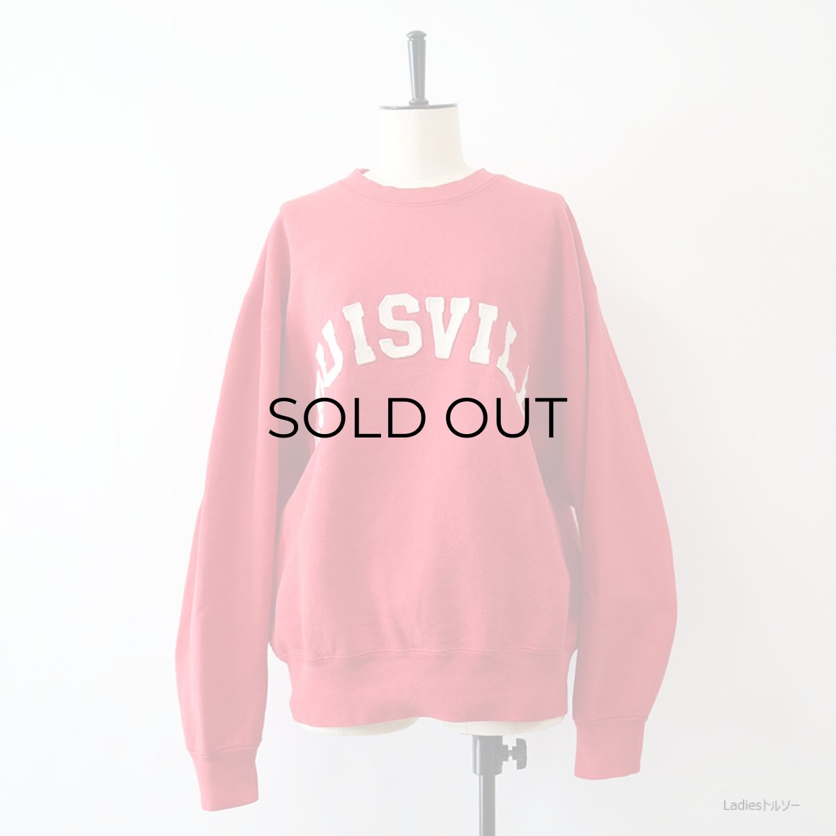 画像4: 〜90's FRUIT OF THE LOOM LETTERED CREW NECK SWEAT "LOUISVILLE" "MADE IN USA" (4)