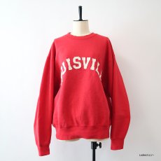 画像4: 〜90's FRUIT OF THE LOOM LETTERED CREW NECK SWEAT "LOUISVILLE" "MADE IN USA" (4)