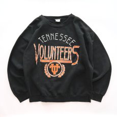 画像1: 〜90's BASSETT-WALKER PRINT CREW NECK SWEAT "TENNESSEE VOLUNTEERS" (1)