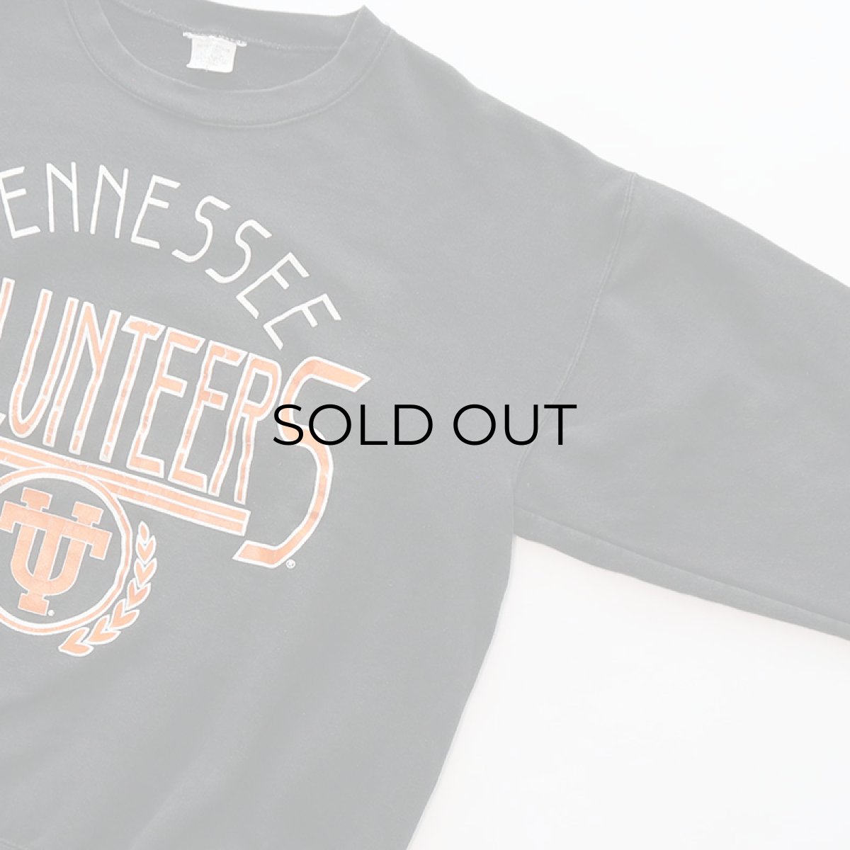 画像4: 〜90's BASSETT-WALKER PRINT CREW NECK SWEAT "TENNESSEE VOLUNTEERS" (4)