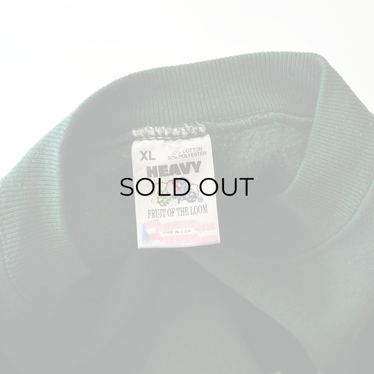 画像10: 〜90's FRUIT OF THE LOOM W-PRINT CREW NECK SWEAT "CORALVILLE PRIDE" "MADE IN USA" (10)