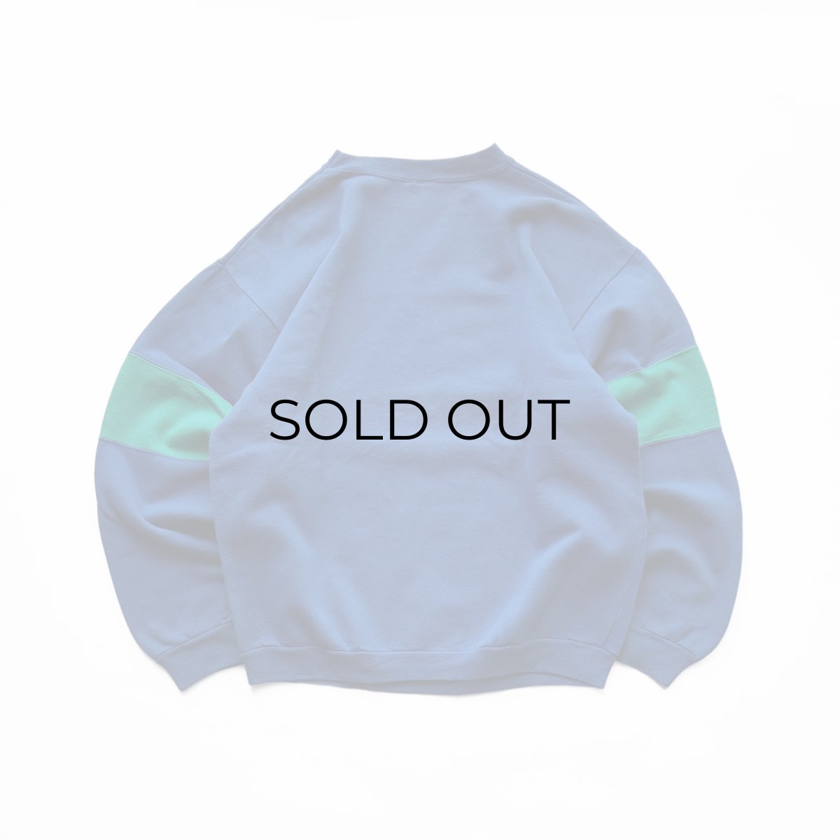 画像2: 〜90's Ｈanes PANEL PATTERN CREW NECK SWEAT "MADE IN USA" (2)