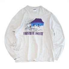 画像1: 80's Hanes COTTON PRINT L/S TEE "FROSTBITE INVITE" (1)
