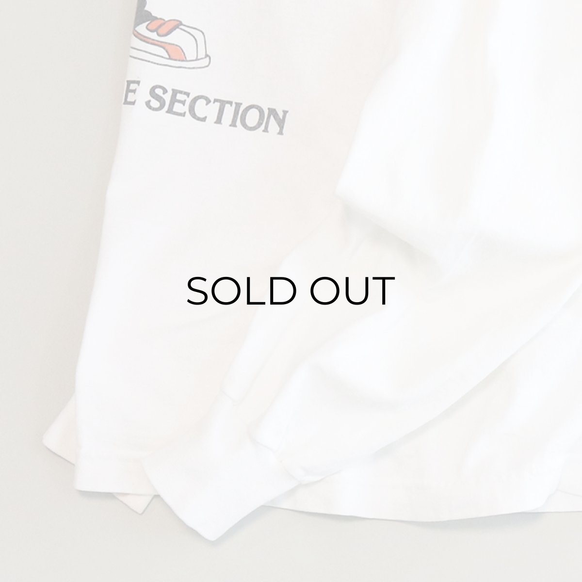 画像5: 90's FRUIT OF THE LOOM COTTON PRINT L/S TEE "TABB" (5)