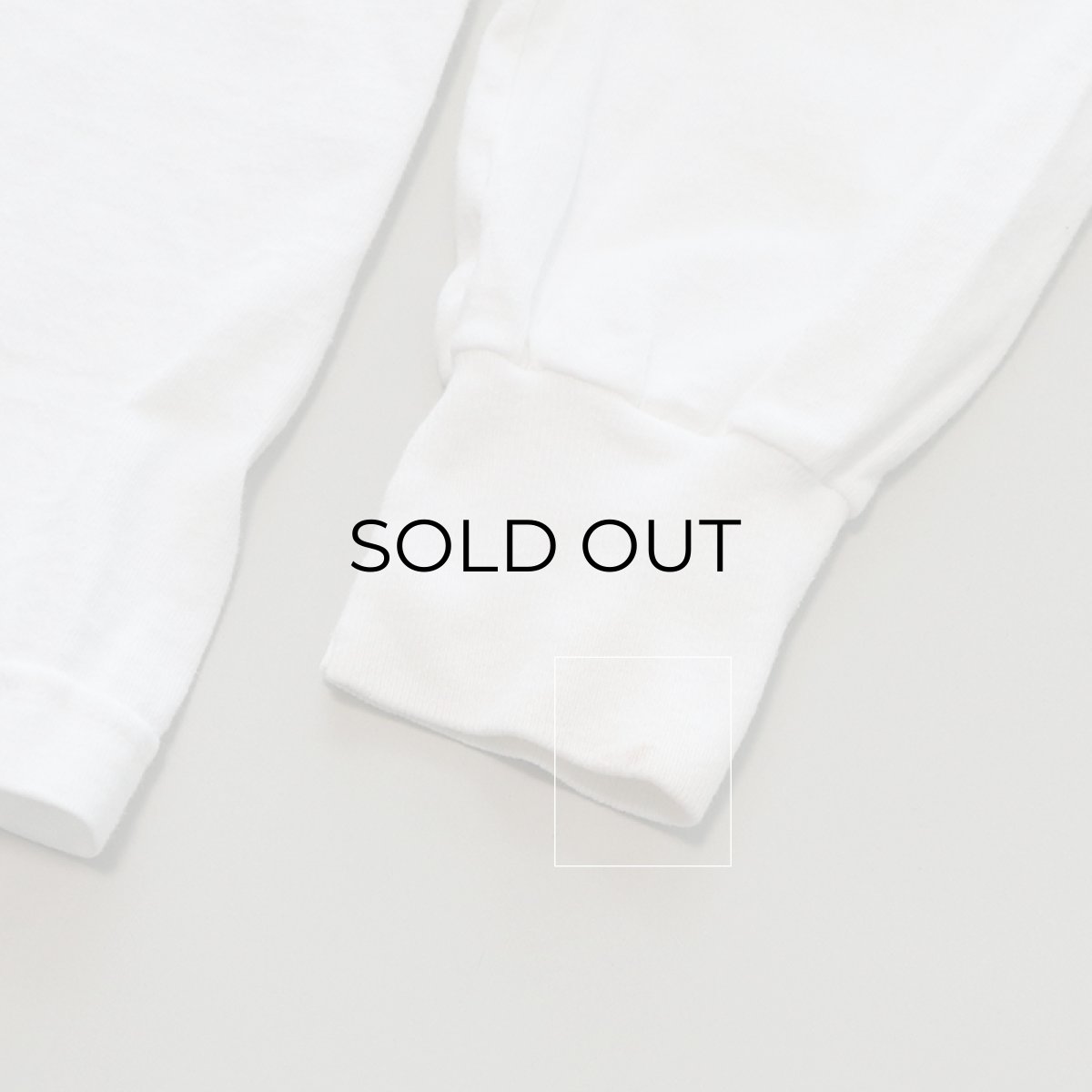 画像8: 90's FRUIT OF THE LOOM COTTON PRINT L/S TEE "TABB" (8)