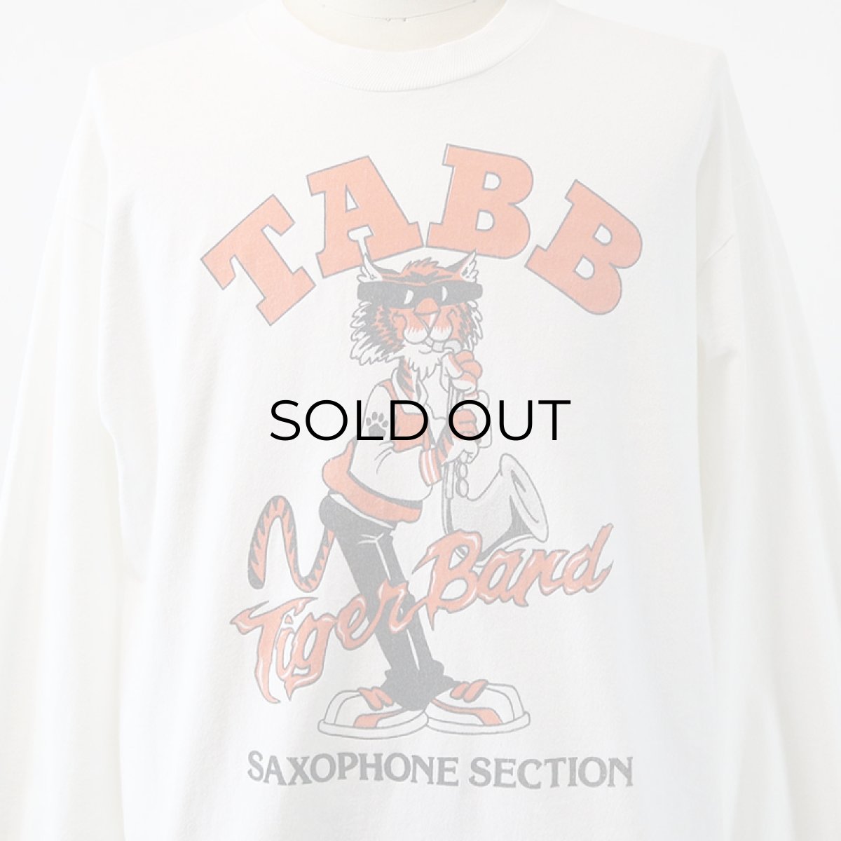 画像10: 90's FRUIT OF THE LOOM COTTON PRINT L/S TEE "TABB" (10)