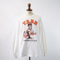 画像11: 90's FRUIT OF THE LOOM COTTON PRINT L/S TEE "TABB" (11)