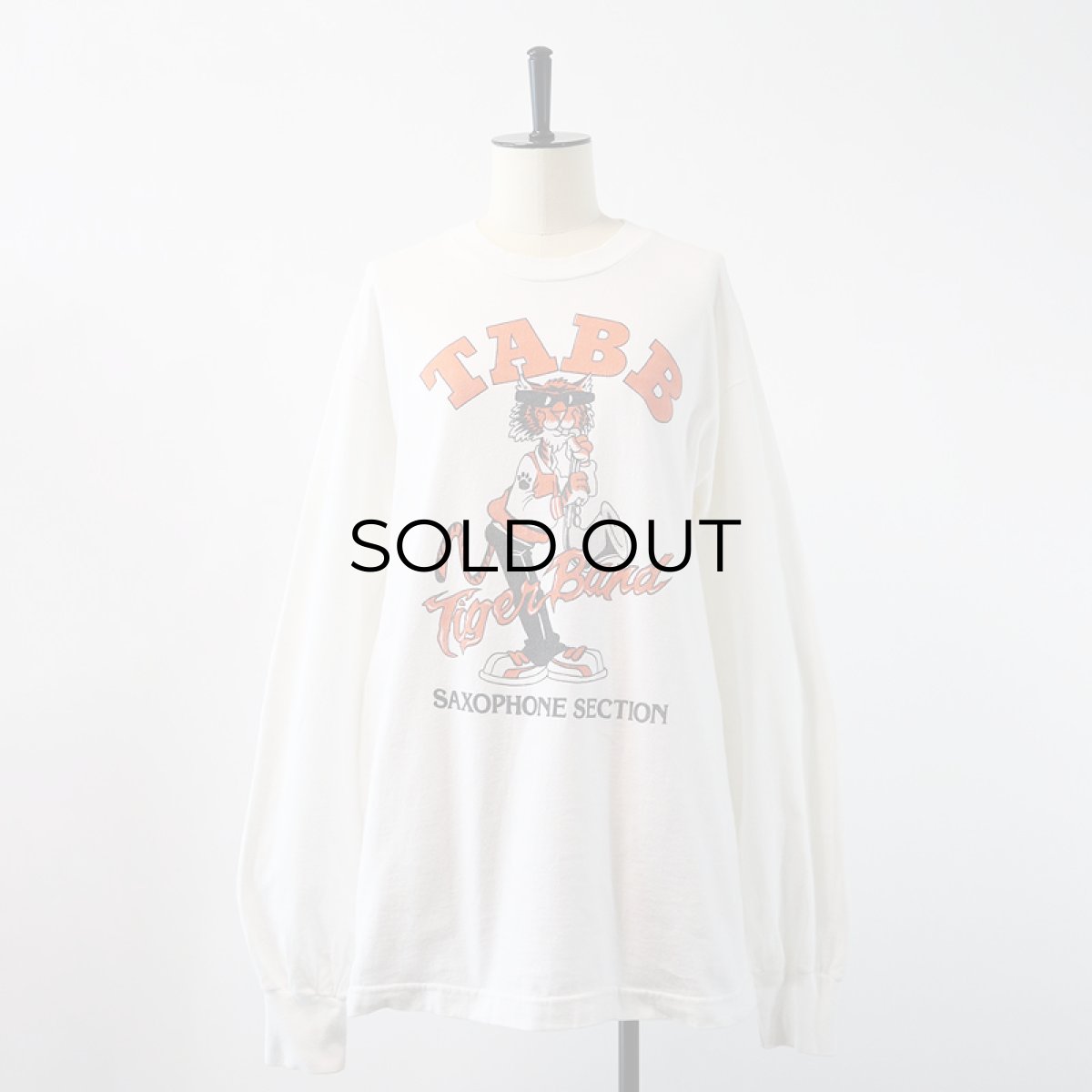 画像14: 90's FRUIT OF THE LOOM COTTON PRINT L/S TEE "TABB" (14)