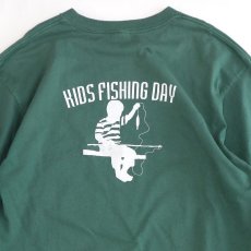 画像7: 〜90's anvil COTTON W-PRINT L/S TEE "KIDS FISHING DAY" (7)