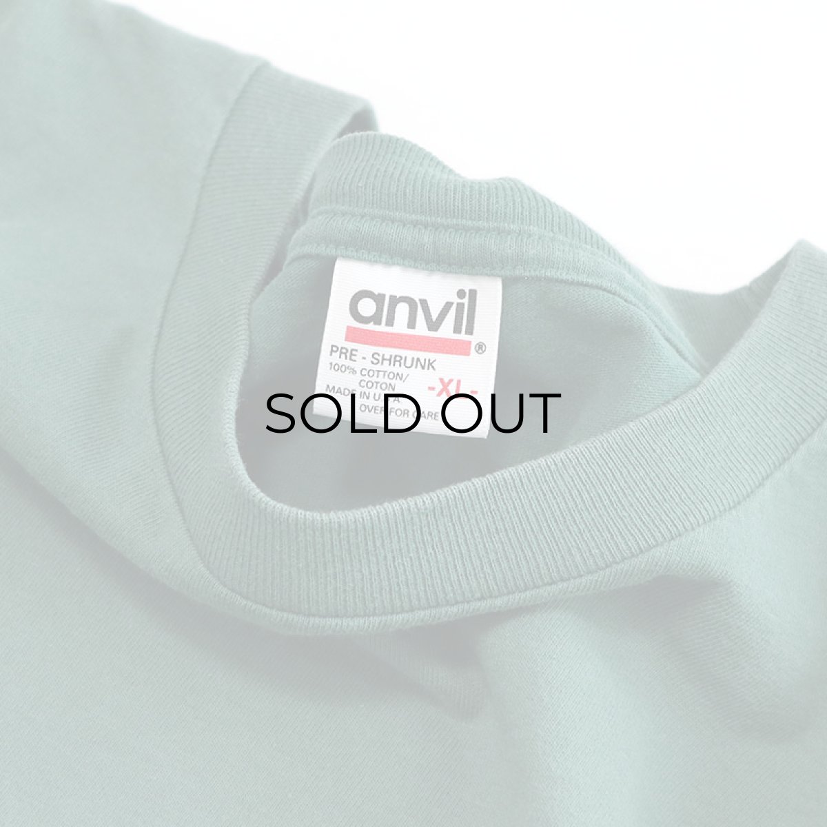 画像8: 〜90's anvil COTTON W-PRINT L/S TEE "KIDS FISHING DAY" (8)