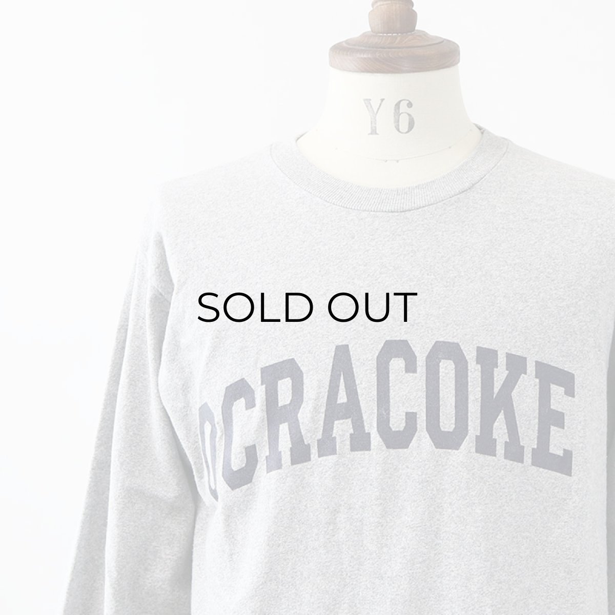 画像7: 90's The Cotton Exchange COTTON RAYON PRINT L/S TEE "OCRACOKE" (7)