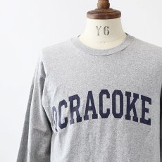 画像7: 90's The Cotton Exchange COTTON RAYON PRINT L/S TEE "OCRACOKE" (7)