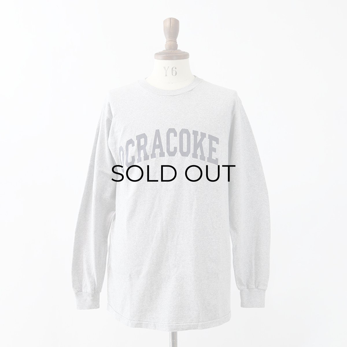 画像8: 90's The Cotton Exchange COTTON RAYON PRINT L/S TEE "OCRACOKE" (8)