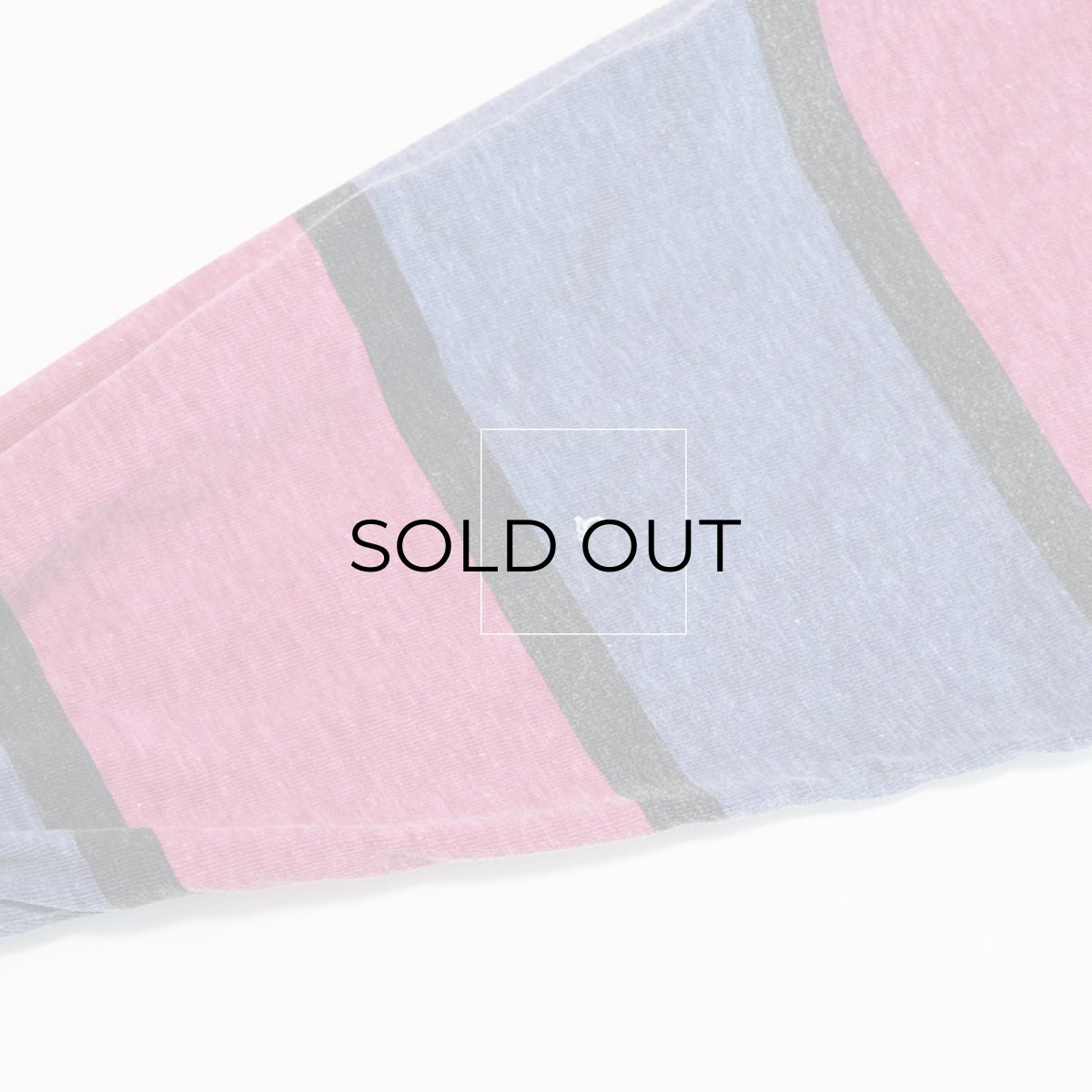 画像7: 〜90's PERMIT COTTON PRINT BORDER HENLEY NECK L/S TEE (7)