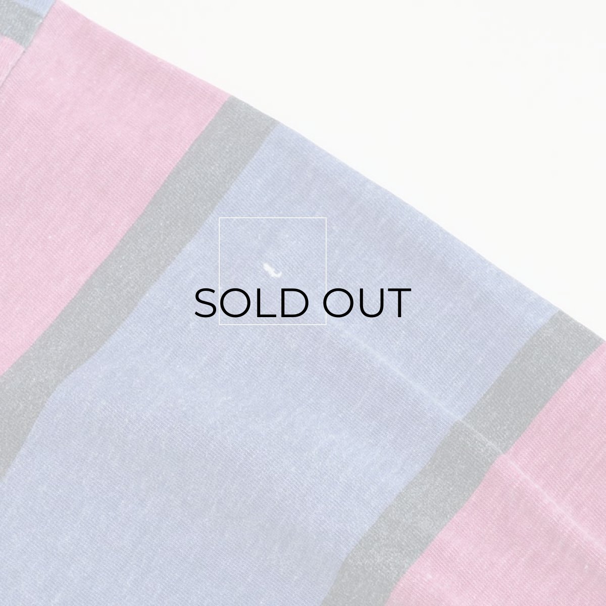 画像6: 〜90's PERMIT COTTON PRINT BORDER HENLEY NECK L/S TEE (6)