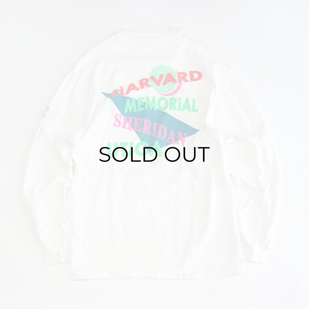 画像3: 90's Hanes COTTON W-PRINT L/S TEE "F&M BANK" (3)