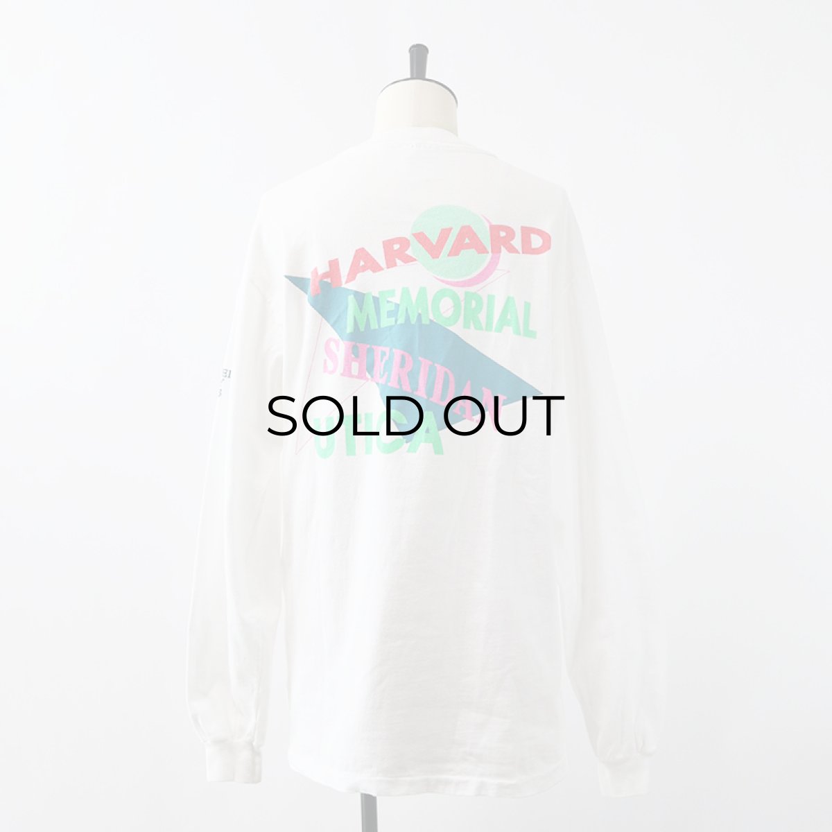 画像13: 90's Hanes COTTON W-PRINT L/S TEE "F&M BANK" (13)