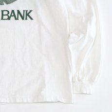 画像5: 90's Hanes COTTON W-PRINT L/S TEE "F&M BANK" (5)