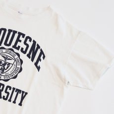 画像4: 80's Champion COTTON PRINT S/S TEE "DUQUESNE UNIVERSITY" (4)