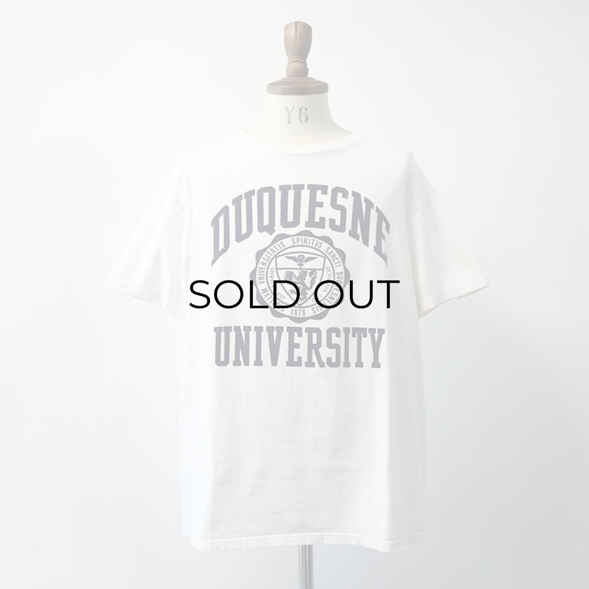 画像10: 80's Champion COTTON PRINT S/S TEE "DUQUESNE UNIVERSITY" (10)
