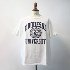 画像10: 80's Champion COTTON PRINT S/S TEE "DUQUESNE UNIVERSITY" (10)