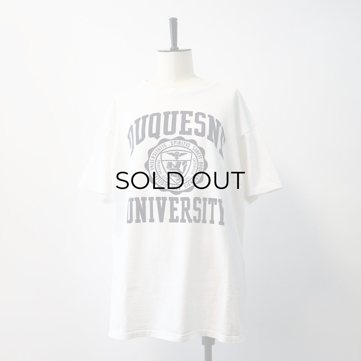 画像13: 80's Champion COTTON PRINT S/S TEE "DUQUESNE UNIVERSITY" (13)