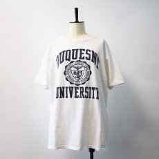 画像13: 80's Champion COTTON PRINT S/S TEE "DUQUESNE UNIVERSITY" (13)