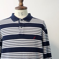 画像10: NAUTICA COTTON SMOOTH L/S POLO SHIRT (10)