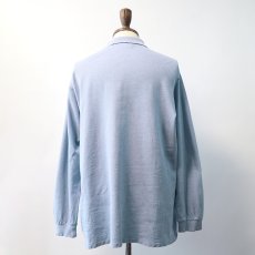 画像12: 〜80's LACOSTE COTTON MOSS STITCH L/S POLO SHIRT "MADE IN FRANCE" (12)
