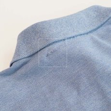 画像9: 〜80's LACOSTE COTTON MOSS STITCH L/S POLO SHIRT "MADE IN FRANCE" (9)