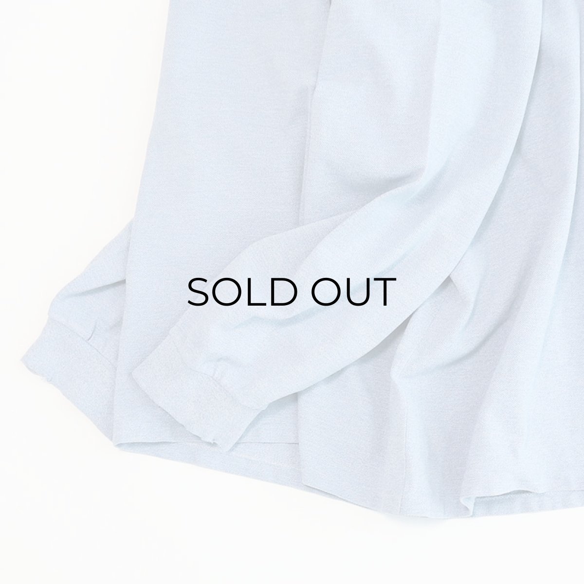 画像5: 〜80's LACOSTE COTTON MOSS STITCH L/S POLO SHIRT "MADE IN FRANCE" (5)