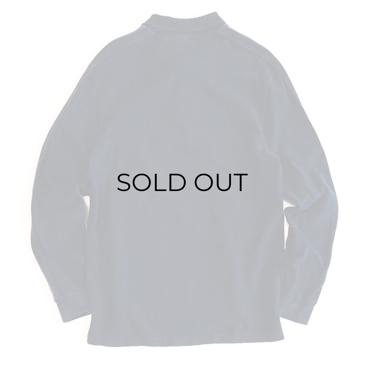 画像3: LACOSTE COTTON MOSS STITCH SLEEVE LINE L/S POLO SHIRT "MADE IN FRANCE" (3)