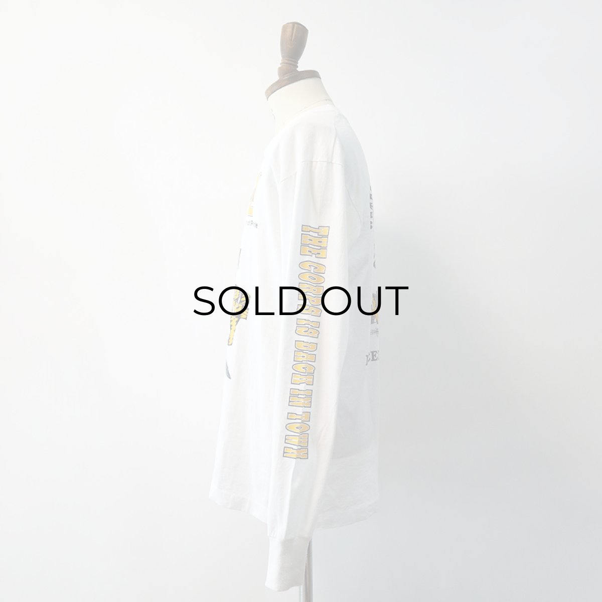 画像13: 90's SCREEN STARS W-PRINT L/S TEE "ARMY-NAVY 1990" (13)