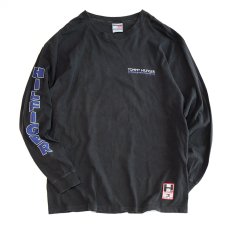 画像1: 90's TOMMY HILFIGER COTTON W-PRINT L/S TEE "TOMMY HILFIGER ALPINE GEAR・SQUAD 90" (1)