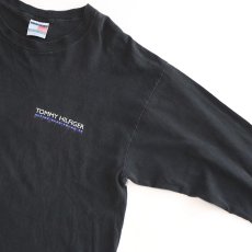 画像4: 90's TOMMY HILFIGER COTTON W-PRINT L/S TEE "TOMMY HILFIGER ALPINE GEAR・SQUAD 90" (4)