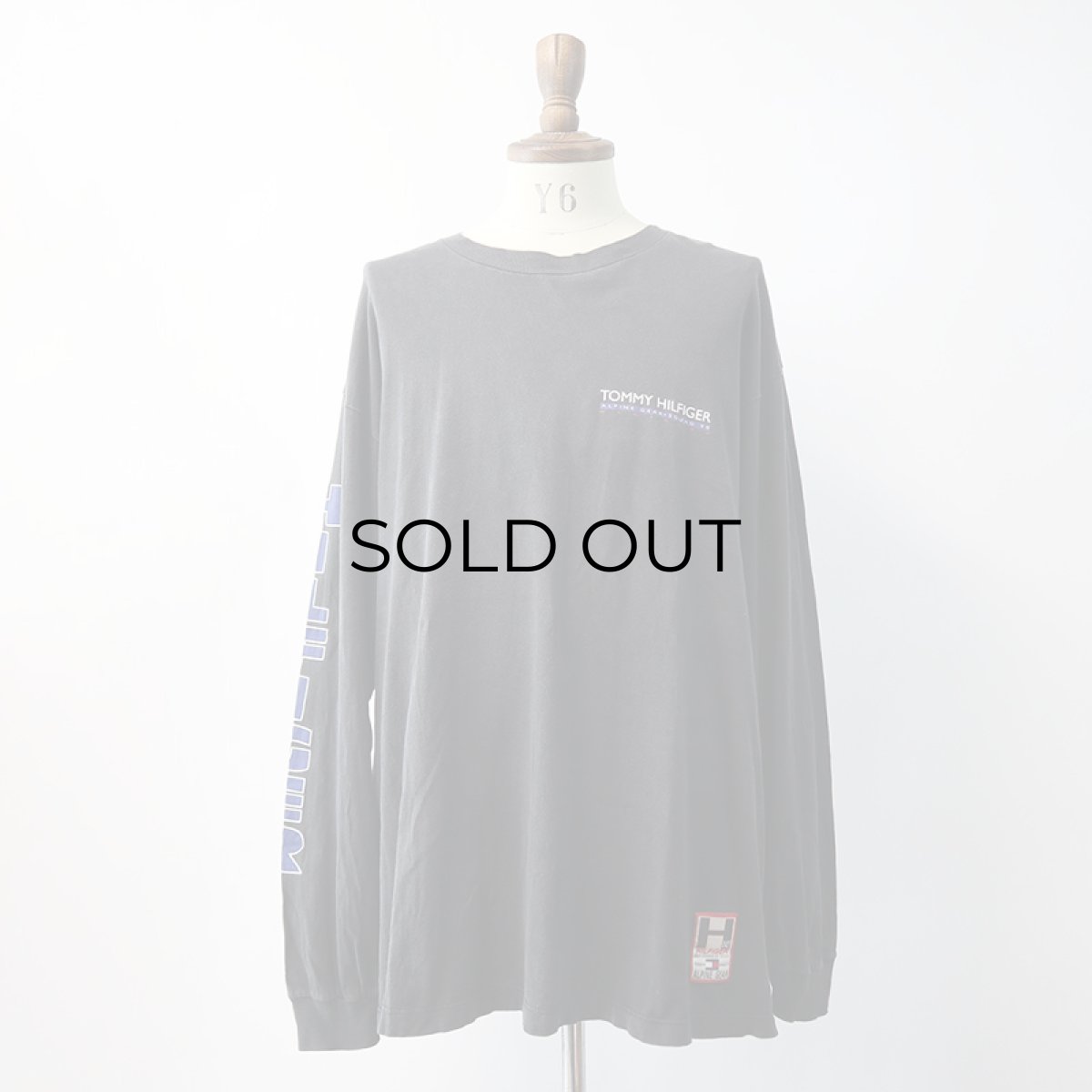 画像10: 90's TOMMY HILFIGER COTTON W-PRINT L/S TEE "TOMMY HILFIGER ALPINE GEAR・SQUAD 90" (10)