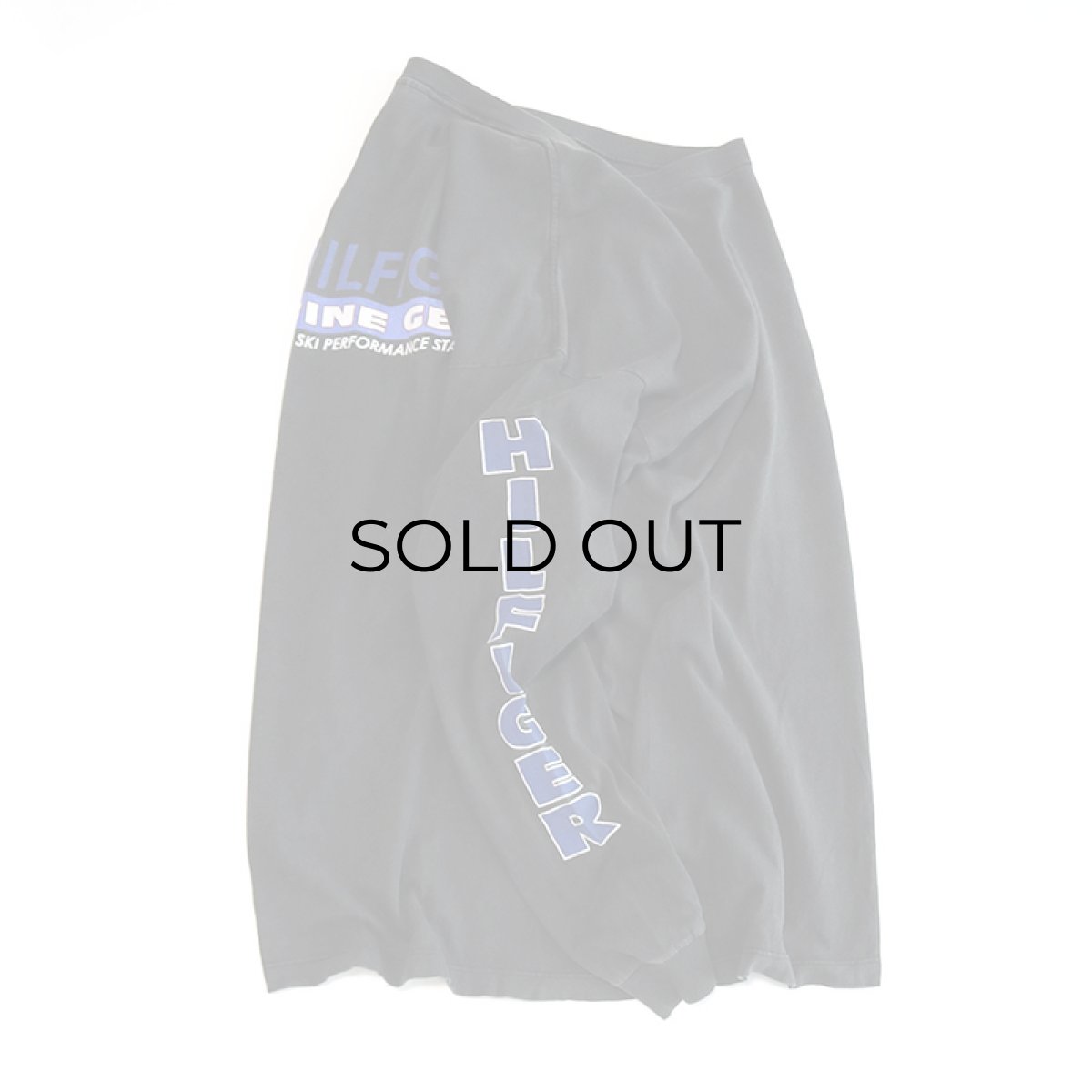 画像2: 90's TOMMY HILFIGER COTTON W-PRINT L/S TEE "TOMMY HILFIGER ALPINE GEAR・SQUAD 90" (2)