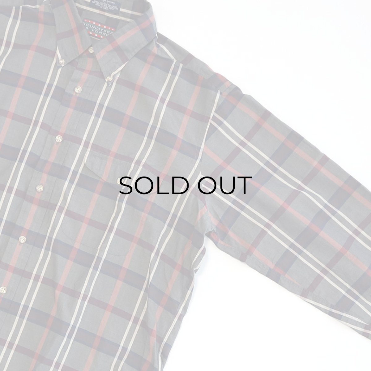 画像3: 〜90's ROUNDTREE & YORKE CHECK B/D SHIRT (3)