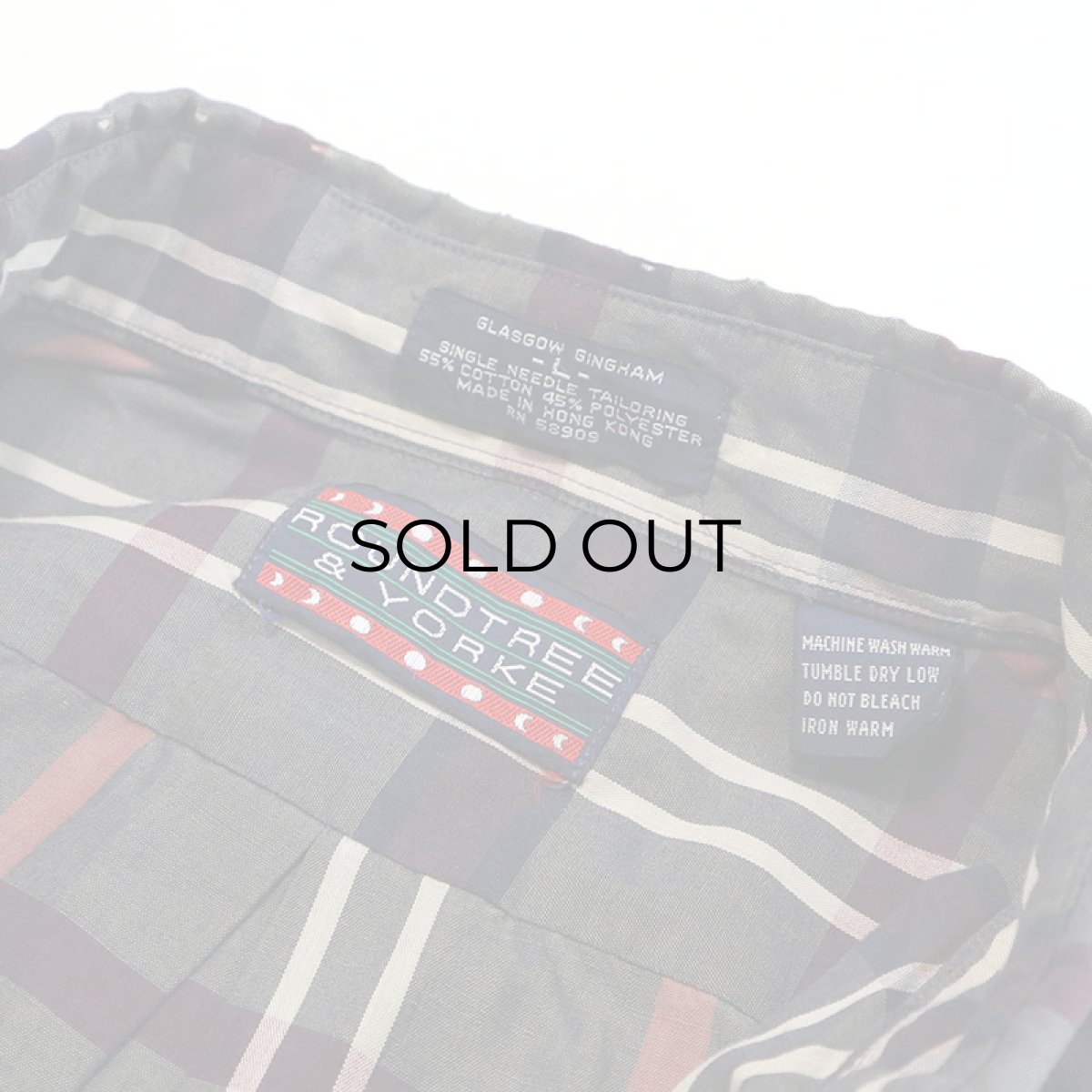 画像8: 〜90's ROUNDTREE & YORKE CHECK B/D SHIRT (8)