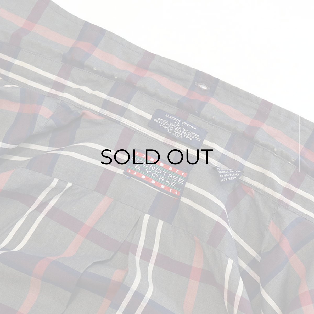 画像9: 〜90's ROUNDTREE & YORKE CHECK B/D SHIRT (9)