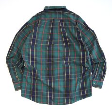 画像2: 80's Hunt Club COTTON CHECK B/D SHIRT (2)