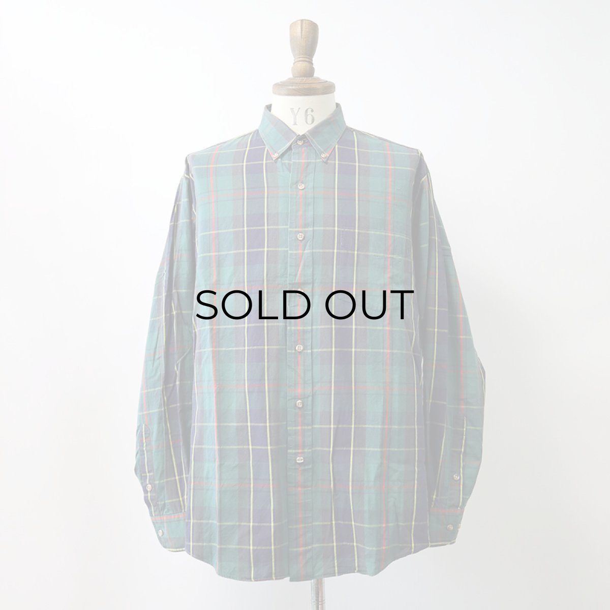 画像9: 80's Hunt Club COTTON CHECK B/D SHIRT (9)