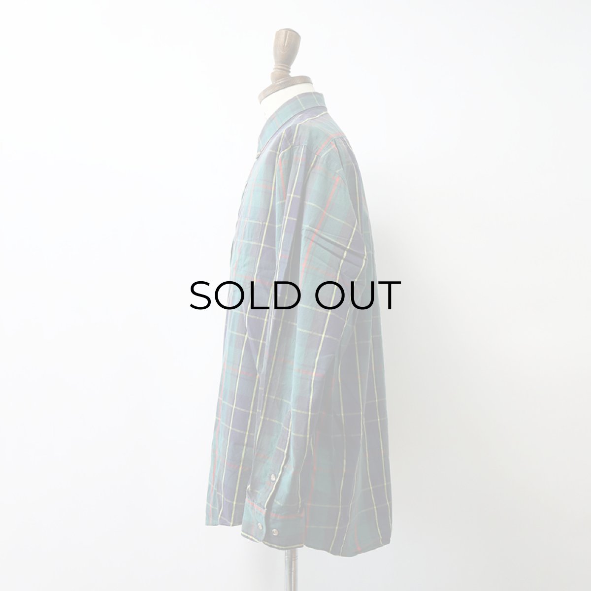 画像10: 80's Hunt Club COTTON CHECK B/D SHIRT (10)