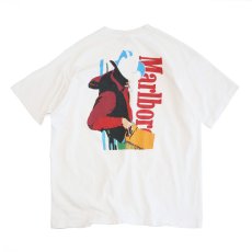 画像3: 〜90's FRUIT OF THE LOOM COTTON W-PRINT S/S POCKET TEE "Marlboro" (3)