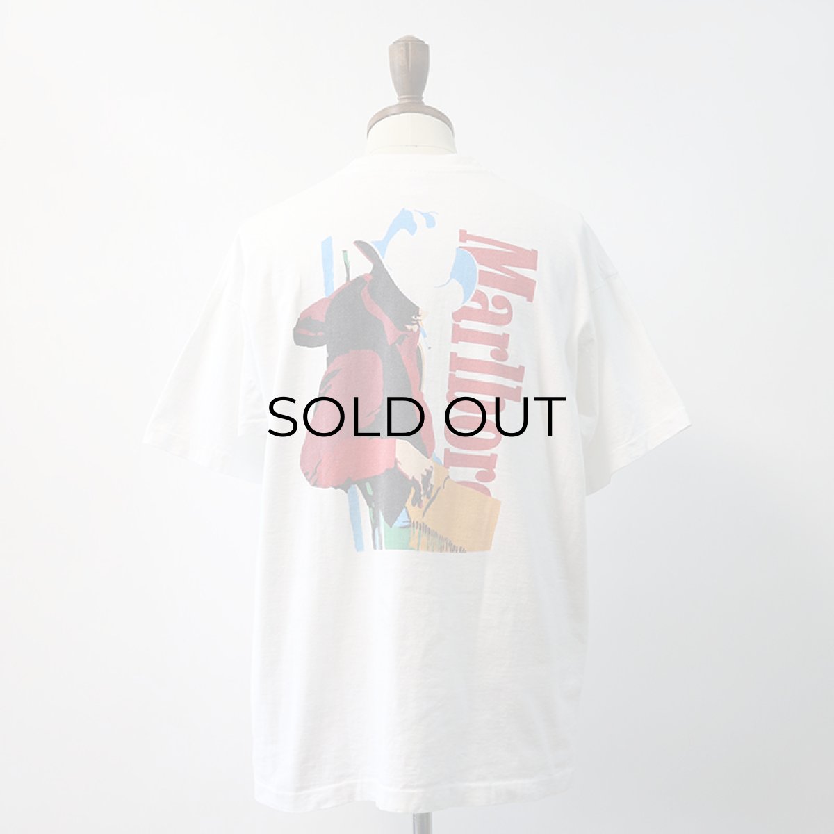 画像9: 〜90's FRUIT OF THE LOOM COTTON W-PRINT S/S POCKET TEE "Marlboro" (9)